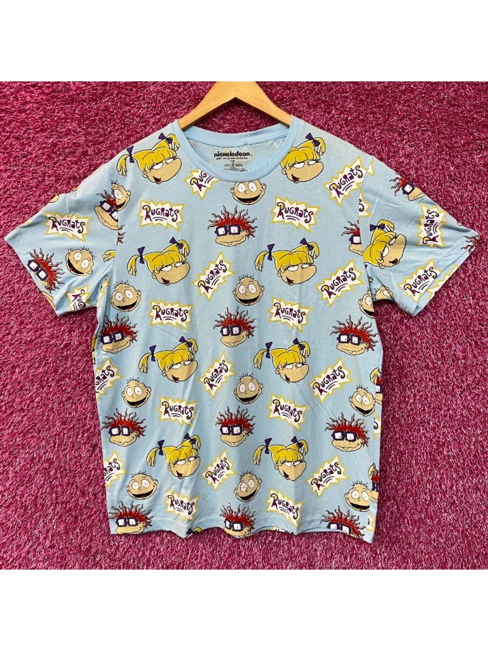 Nickelodeon Rugrats Big Head Cast T-Shirt Size Extra Large